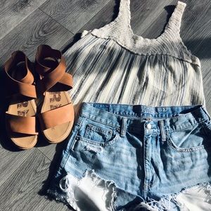 Aerie Crochet Top Tank